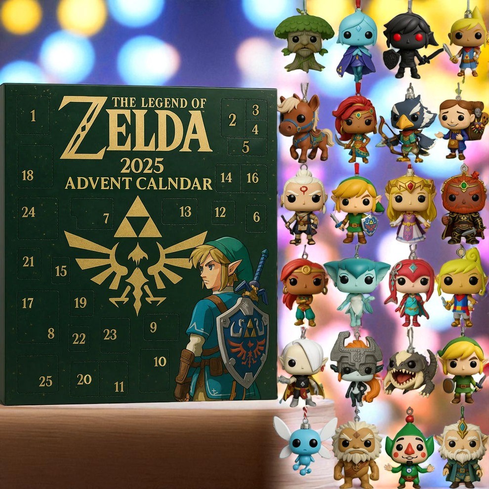 ???� DISCOUNT 60%???� The Legend of Zelda Advent Calendar 2025 (full box + 24 gift doll) BQH