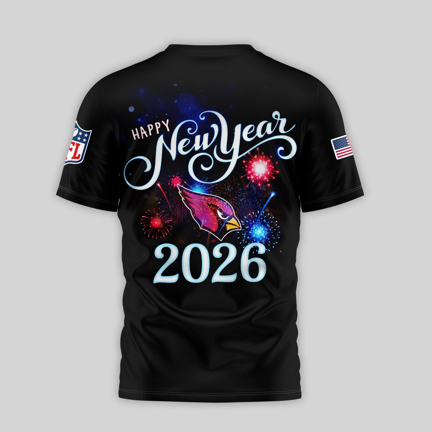 AC Premium NFL Happy New Year 2026 3D Shirt DDT 291125 NTL 1
