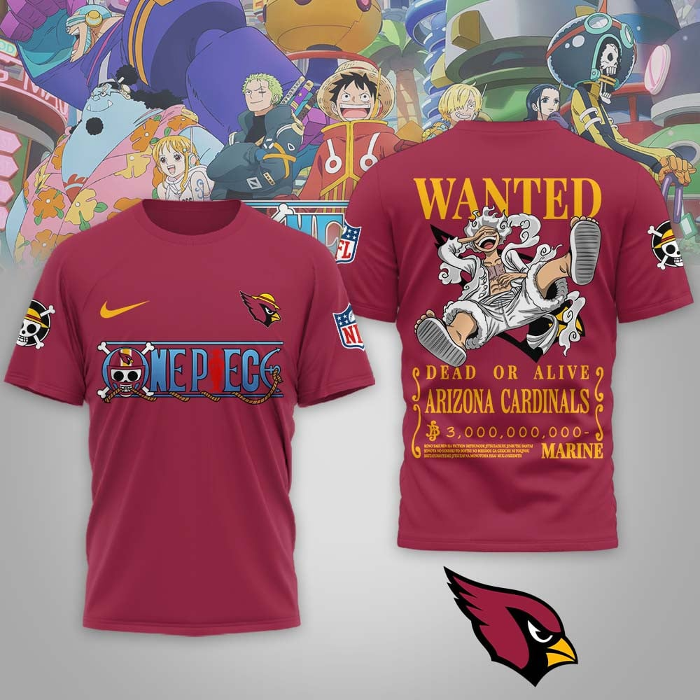 AC Premium NFL Wanted Monkey D Luffy 3D Shirt DDT NTL