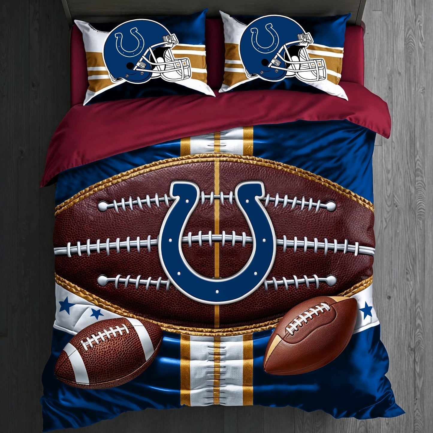 Premium NFL IND Piece Bedding Set V1 NMD NHM