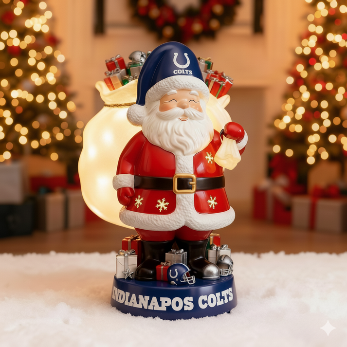 Premium NFL IND Santa Claus Led Figure V1 NMD TTV