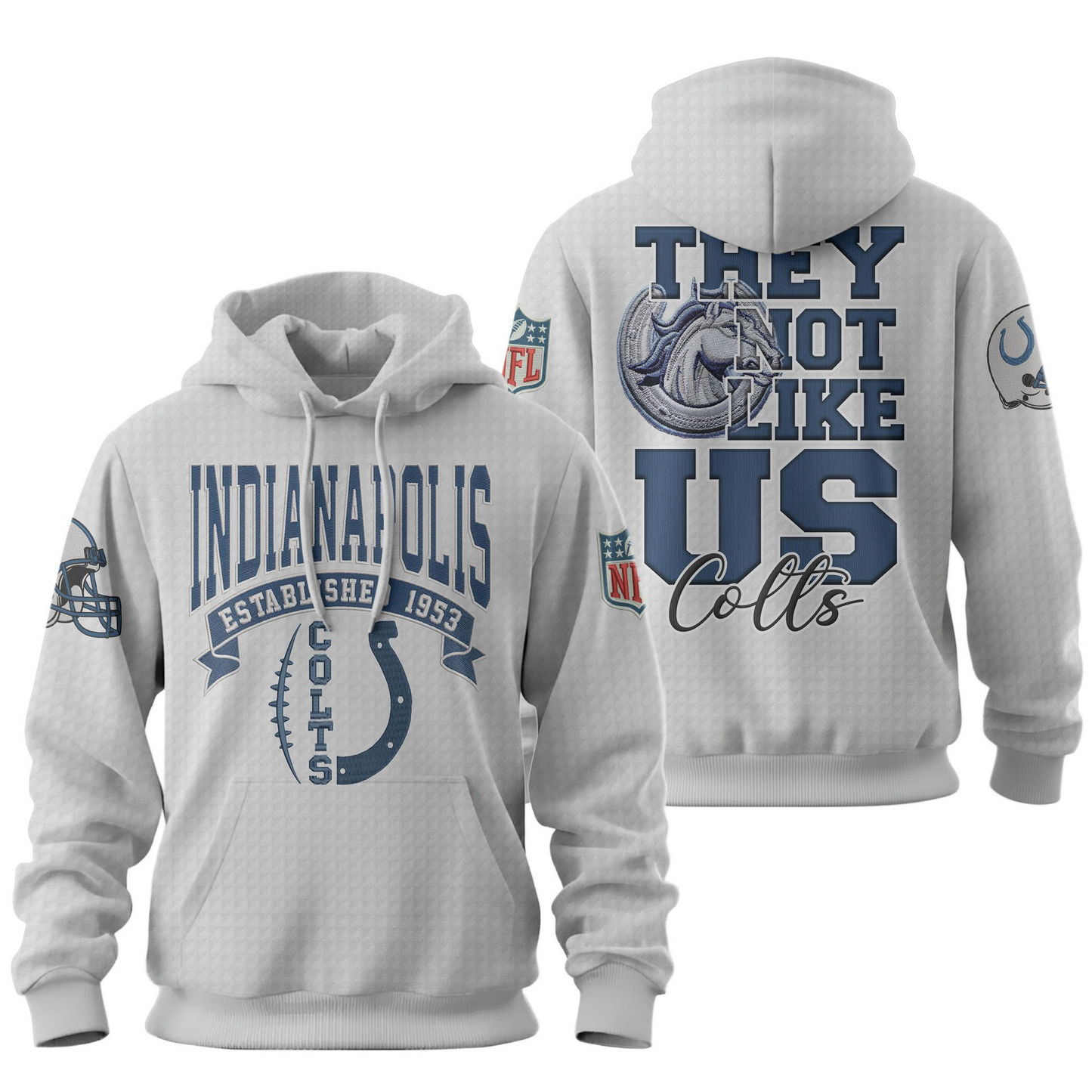Premium NFL IND They Not Like Us Hoodie V1 NMD25 TTV