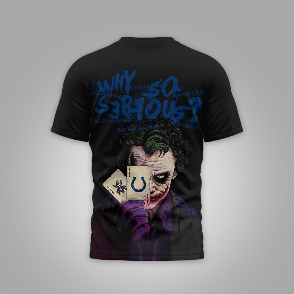 Premium NFL IND x JOK Why So Serious T-shirt V1 NMD TTV