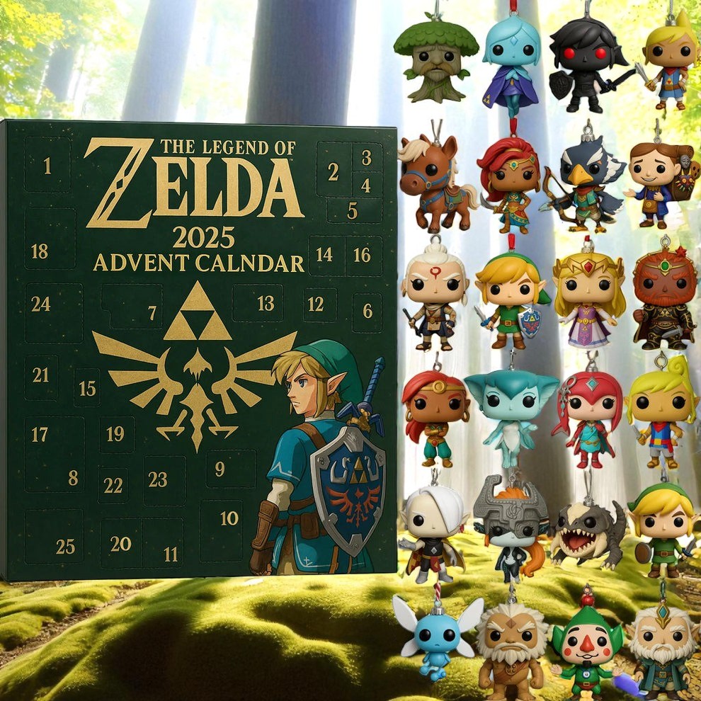 ???� DISCOUNT 60%???� The Legend of Zelda Advent Calendar 2025 (full box + 24 gift doll) BQH