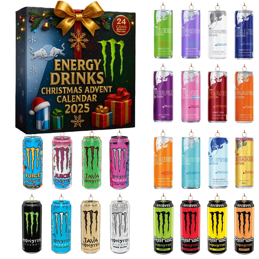 2025 - Advent calendar with energy drinks 101125 V1 NAK