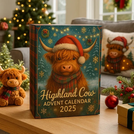 3D Highland Cow Advent Calendar 2025 V1 7112025 NAK NHT