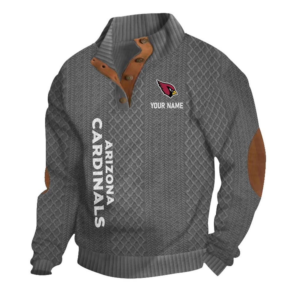 AC NFL Basic Knitted Stand Collar Sweatshirt DDT CTND