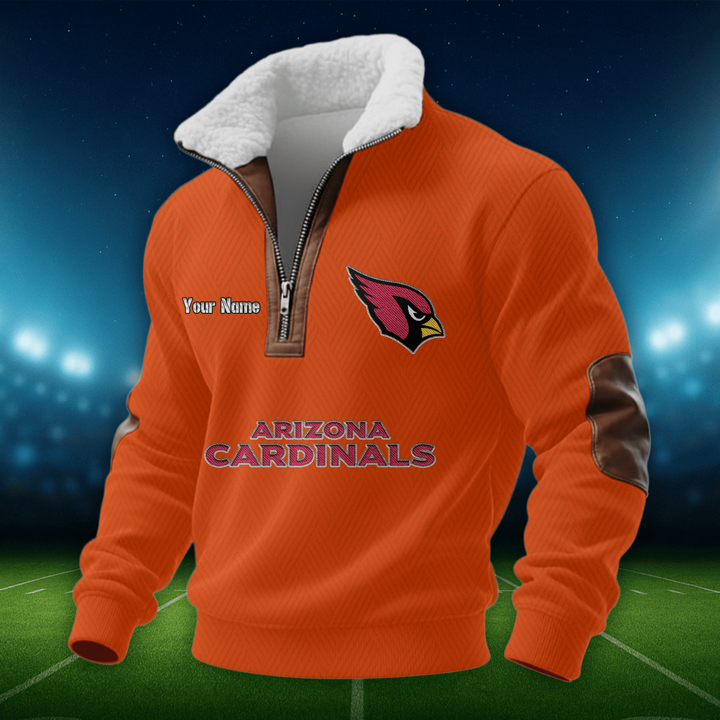 AC NFL Men Fur Collar Sweatshirt DDT CTND