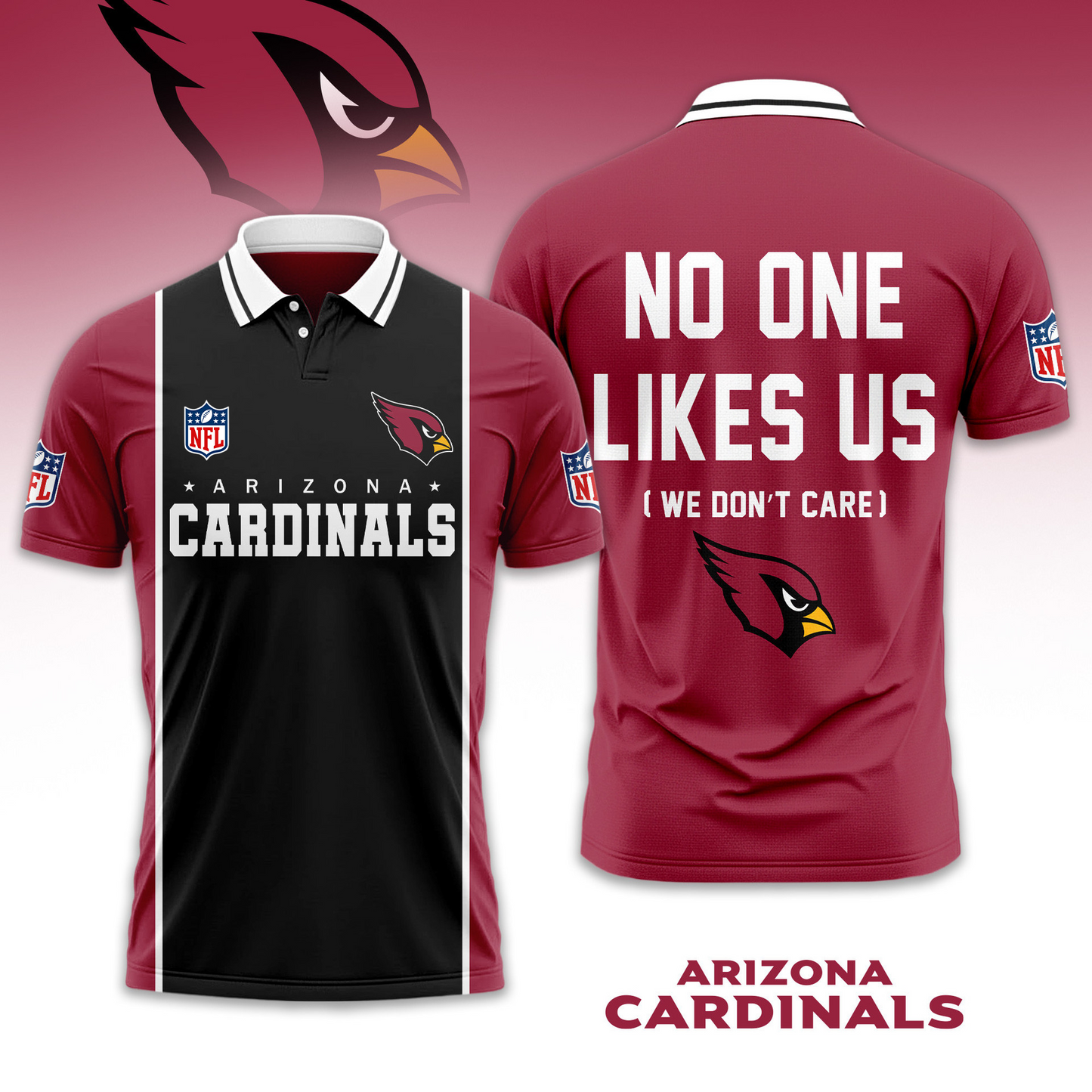 AC NFL No One Like Us Polo Shirt DDT HLPHUONG