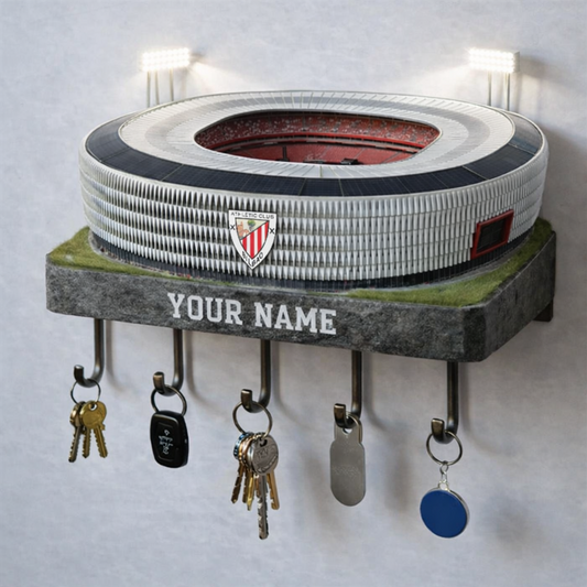 AC Premium La Liga Wood Key Hanger DDT NTL