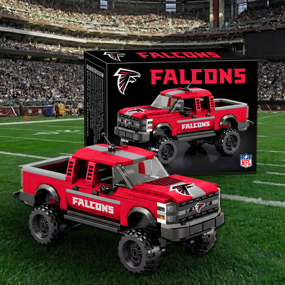 32 NFL Raptor pickup truck building block set 0512 NAK NHT