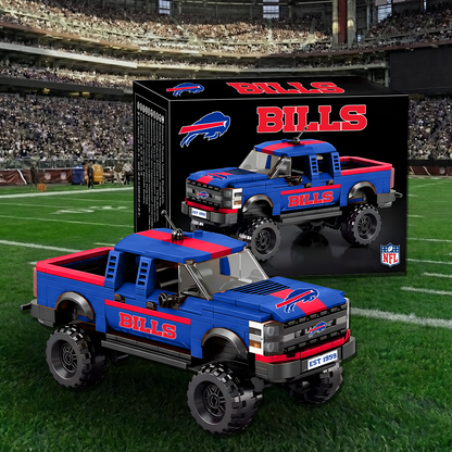 32 NFL Raptor pickup truck building block set 0512 NAK NHT