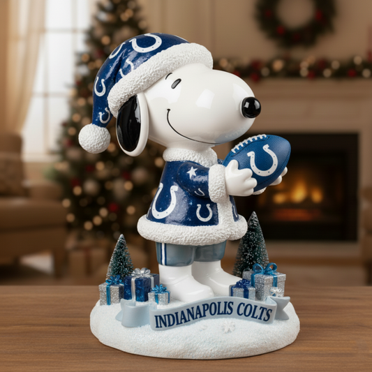 Premium NFL IND x SNP Christmas Arcylic Plaque V1 NMD 051225 TTV