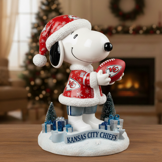 Premium NFL KC x SNP Christmas Arcylic Plaque V1 NMD 051225 TTV