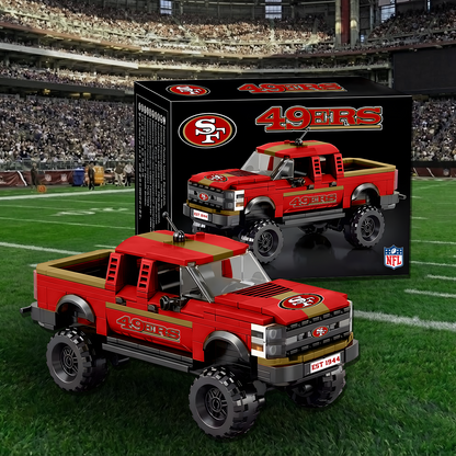 32 NFL Raptor pickup truck building block set 0512 NAK NHT