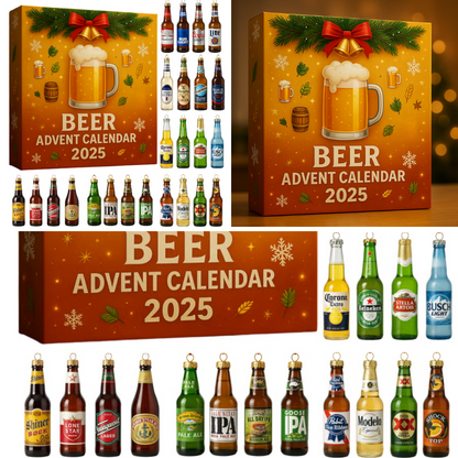 ???� DISCOUNT 60%???� Beer Advent Calendar 2025 (full box + 24 gift doll) BQH