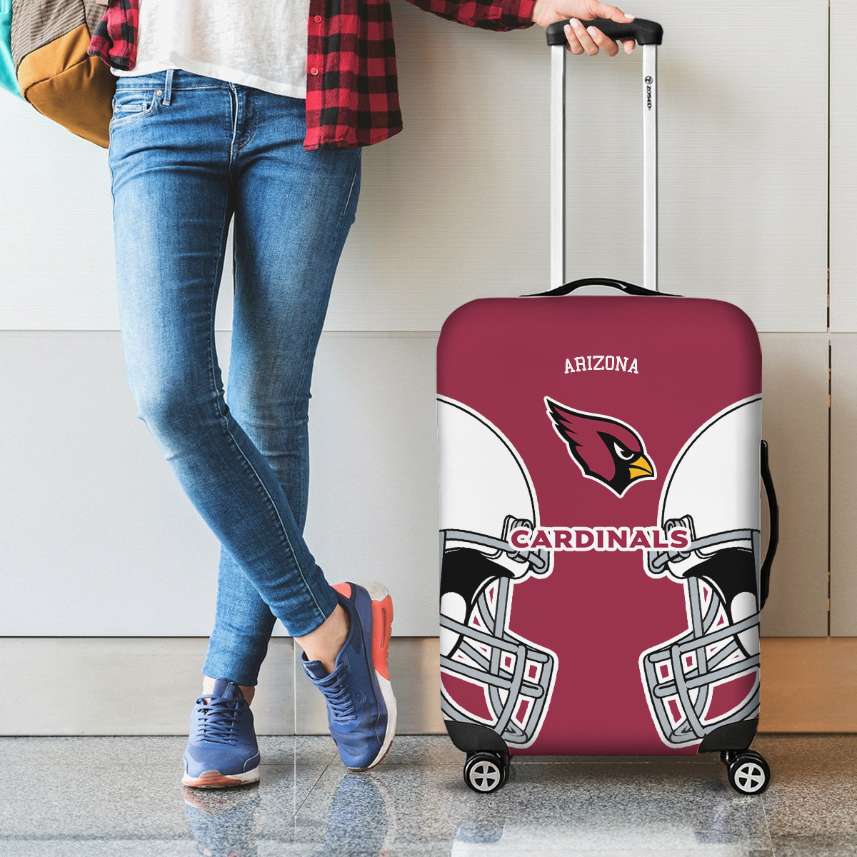 AC NFL V2 Luggage Cover Suitcase Protector DDT NTL