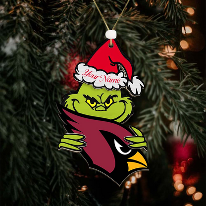 AC NFL x Grin Christmas Ornament DDT HLP