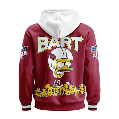 AC Premium NFL Bart Simpson Hoodie DDT NTL