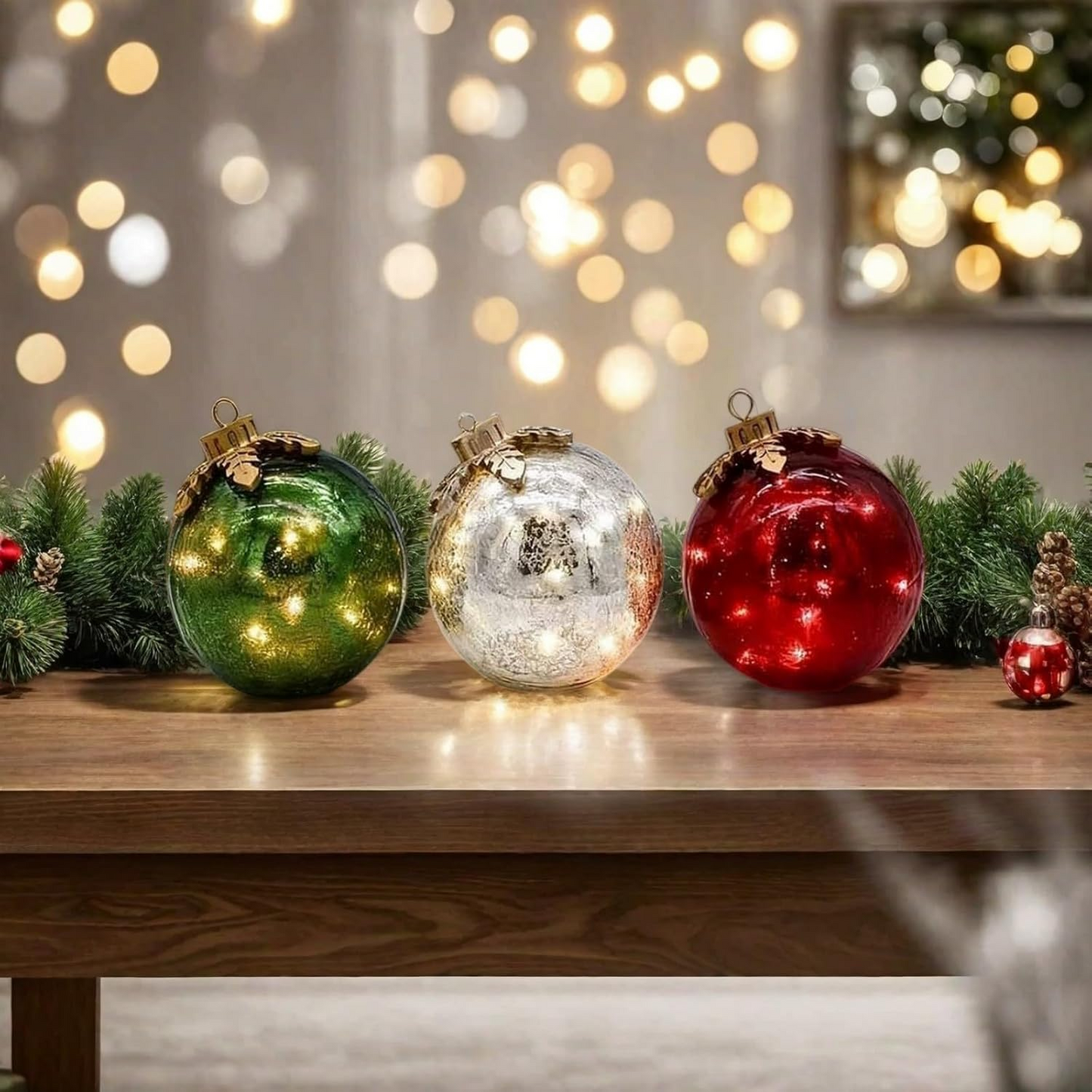 ???� Christmas Special 50% OFF - Glass Tabletop Christmas Ornaments ???? LHT