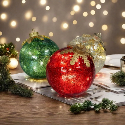 ???� Christmas Special 50% OFF - Glass Tabletop Christmas Ornaments ???? LHT
