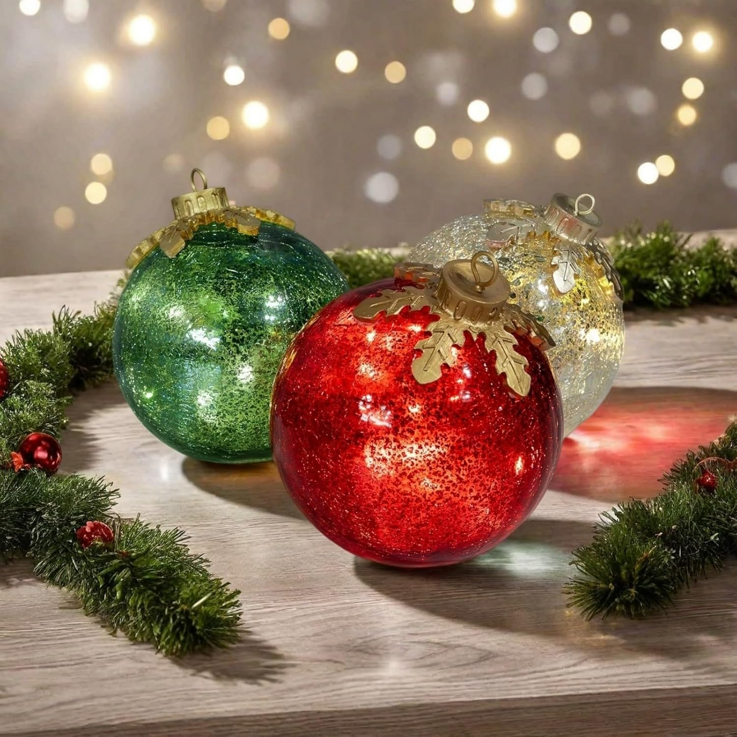 ???� Christmas Special 50% OFF - Glass Tabletop Christmas Ornaments ???? LHT