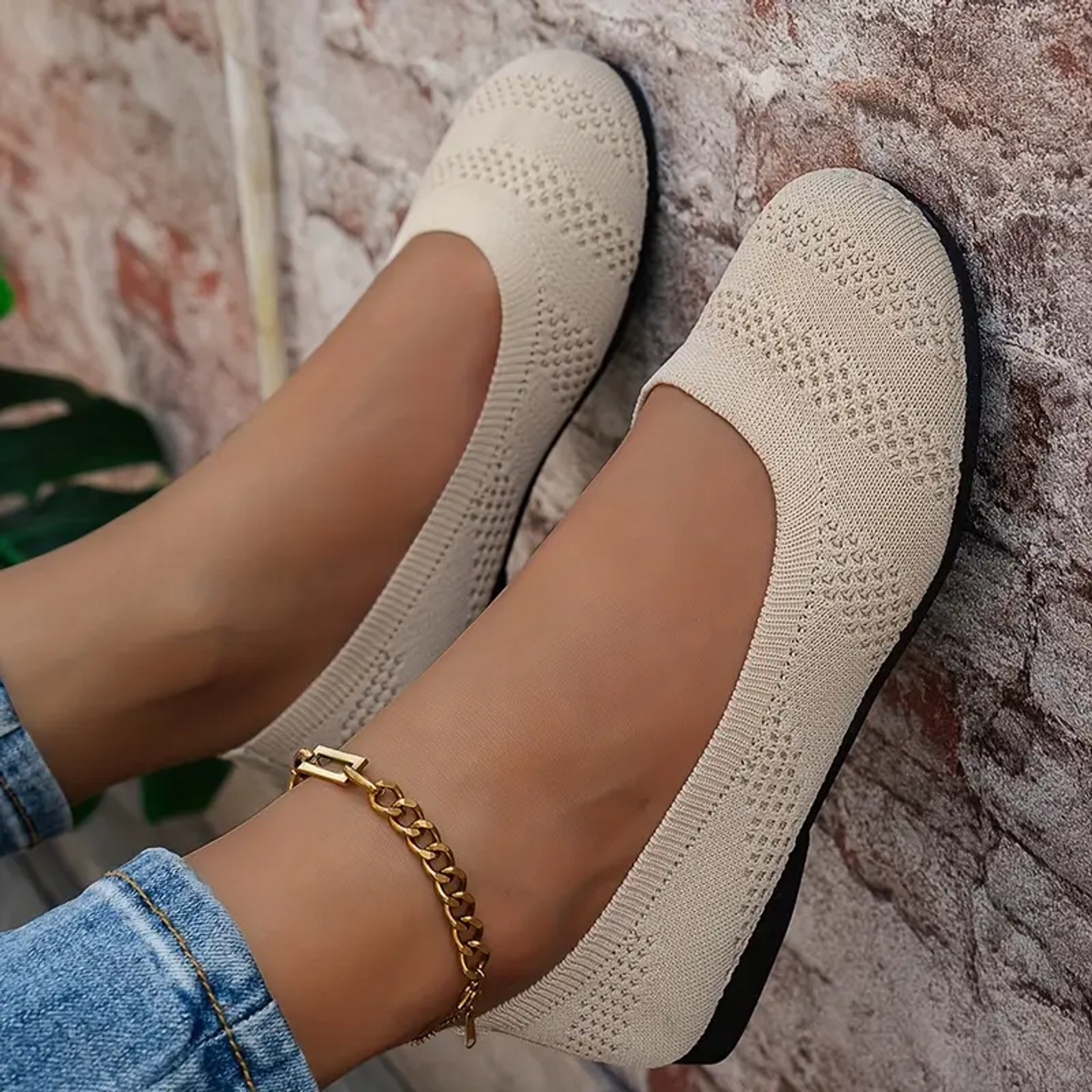???�HOT SALE 60% OFF???� Comfortable Knit Loafers-All-Season Comfort Shoes BQH