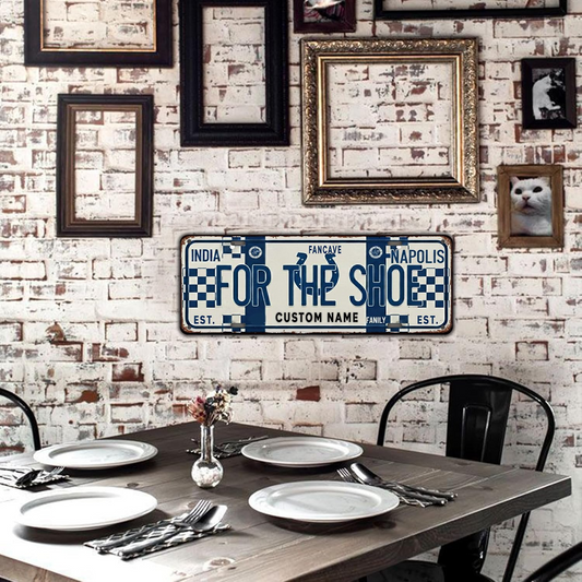 Premium NFL IND Metal Vintage Wall Sign V1 NMD25 TTV