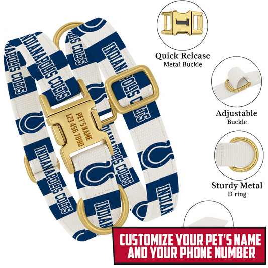 Premium NFL IND Pet Collar V1 NMD TTV