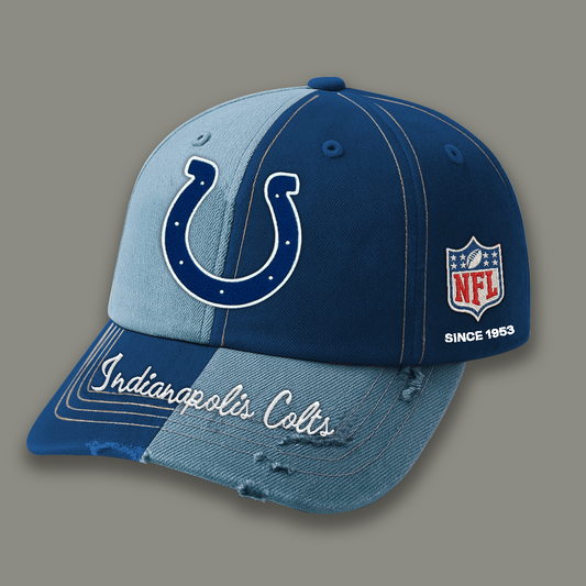 Premium NFL IND Vintage Patchwork Cap V1 NMD TTV