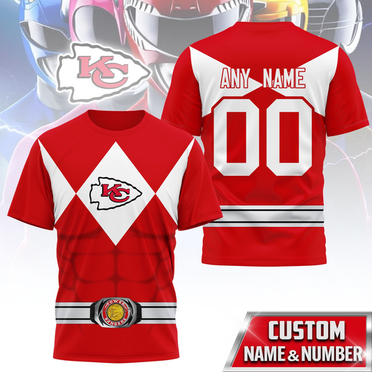 Premium NFL KC x PWR T-shirt V1 NMD TTV