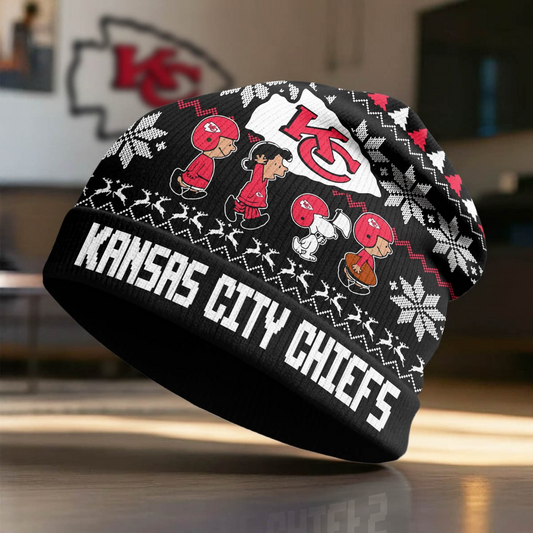 Premium NFL KC x SNP Beanie Hat V1 NMD TTV