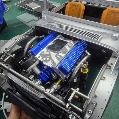 ????Last Day Promotion 50% OFF???�-Gasoline OHV V8 Small-block Engine Model Kits LHT