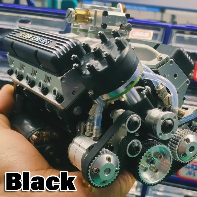 ????Last Day Promotion 50% OFF???�-Gasoline OHV V8 Small-block Engine Model Kits LHT