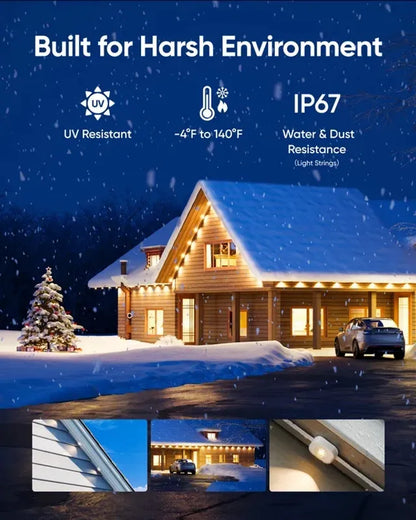 ???? Early Christmas 49%OFF - Smart Rainbow LED Permanent Outdoor Light - Smartlight ???� LHT