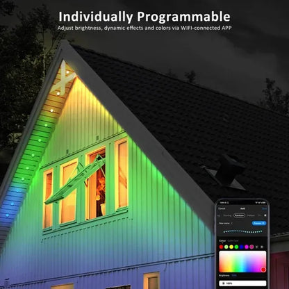 ???? Early Christmas 49%OFF - Smart Rainbow LED Permanent Outdoor Light - Smartlight ???� LHT
