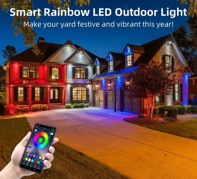 ???? Early Christmas 49%OFF - Smart Rainbow LED Permanent Outdoor Light - Smartlight ???� LHT