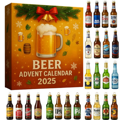 ???� DISCOUNT 60%???� Beer Advent Calendar 2025 (full box + 24 gift doll) BQH