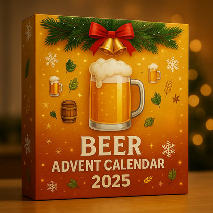 ???� DISCOUNT 60%???� Beer Advent Calendar 2025 (full box + 24 gift doll) BQH